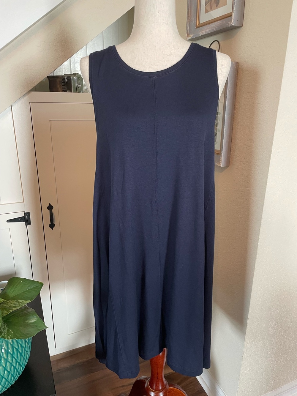 Lou & Grey Loft Swing Dress Sz L